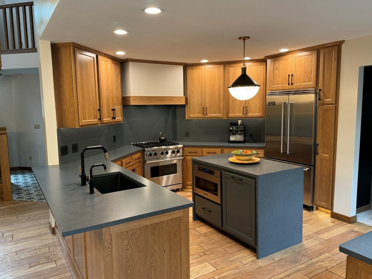 Oak & Charcoal Reface